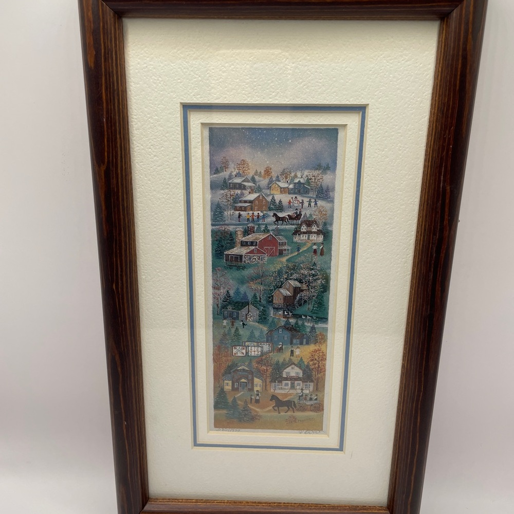 “Hillside Charm” by Pawinee McEntire limited edition lithograph
